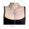 Chic Necklace for Women Body Chain Waist Chains Belt with Butterfly Pendant