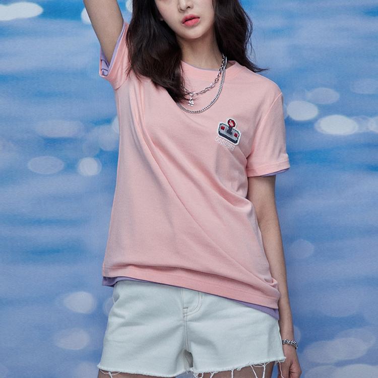 New MLB T Shirts Unisex Pink 31TSN1131-07P