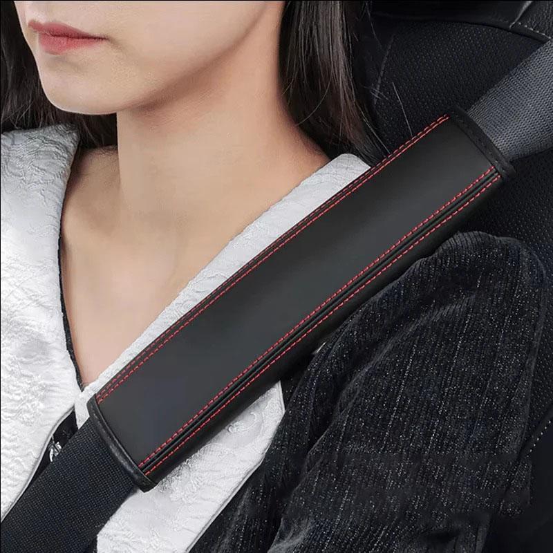 Leather Car Seat Belt Shoulder Pad,comfortable and Breathable,car Accessories,for BMW M M3 M5 M6 X3 E46 E90 F30 G20 E36 E34 X6