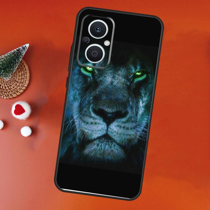 Ferocious Lion Case For OPPO Find X9 X5 X6 X8 Pro OPPO Reno 14F 13F 12F 11F 10 12 13 14 Pro 7 8 Lite Cover