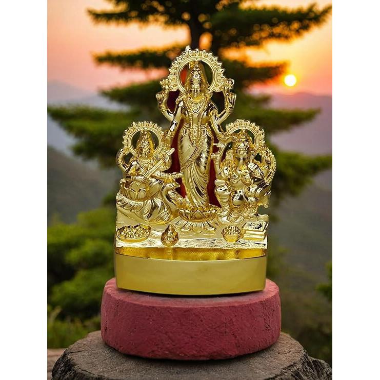 RSINC Laxmi Ganesh Saraswati Idol/Lakshmi Ganesh Saraswati Statue/Murti JL166849210975