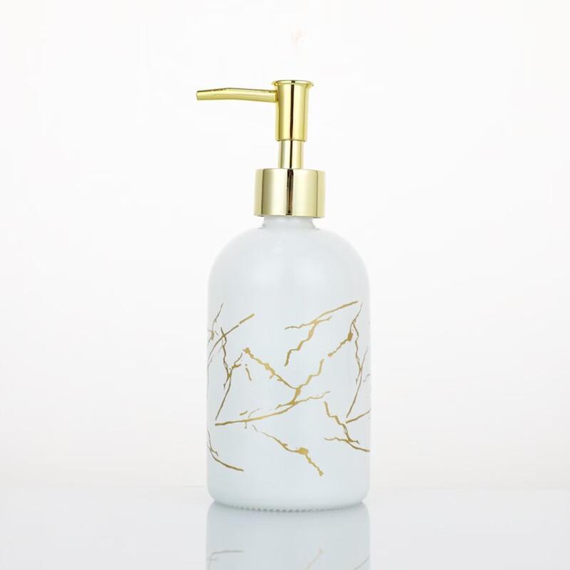 OIMG Marble Pattern Lotion Dispenser Bottle