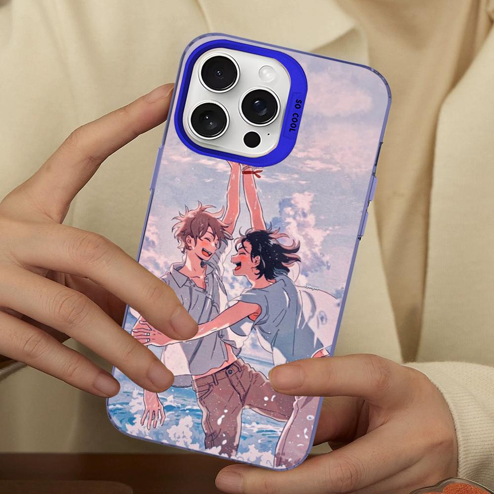 Anime Movie Umibe No Etranger Phone Case For IPhone 16 15 14 13 12 11 Pro Max X XR XSMAX 8 7 Plus Matte Shockproof Back Cover