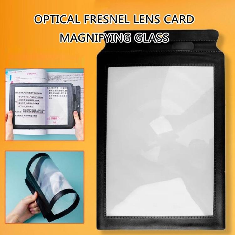 Easy To Carry Fresnel Lens Magnifying Panel PVC Fresnel Magnifying Sheet Upgrades for Detailed Work And fine prints