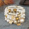 B15 Übertreibung Acrylperlen Kette Armband Set Damen Baum Exquisiter Armreif Weiblicher Böhmischer Schmuck Exquisites Trend Accessoire
