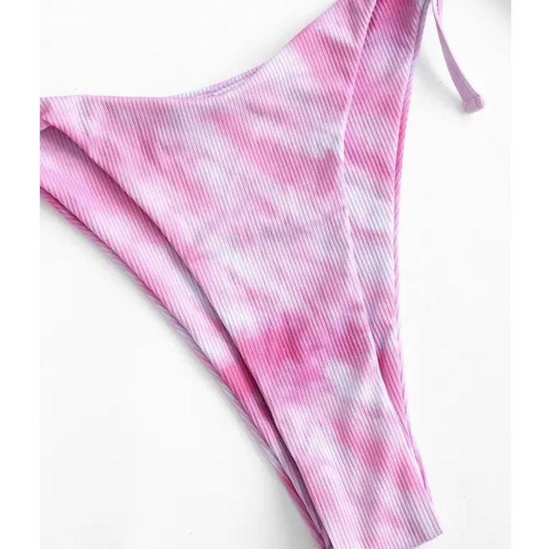 2024 Gradient Print Split Bikini - Sexy European & American Style Swimwear for Women