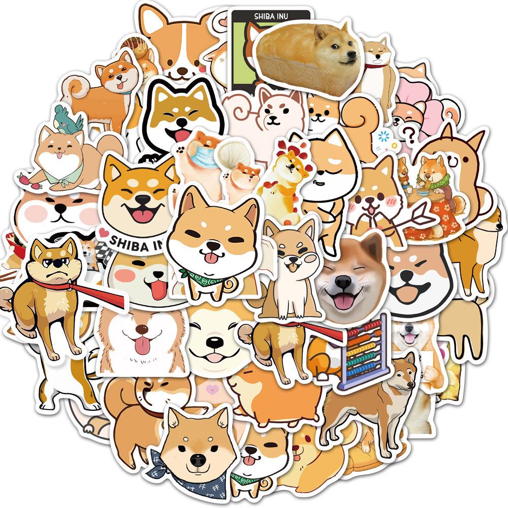 Adorable Kitten & Puppy Stickers: Creative, Waterproof Decals for Notebooks, Bottles, Phones, Skateboards, and Journals.