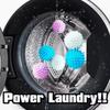 Eco-Friendly Magic Laundry Balls 3/5/12Pcs Anti- Reusable Cleaning Balls Safe for All Fabric Types Washing