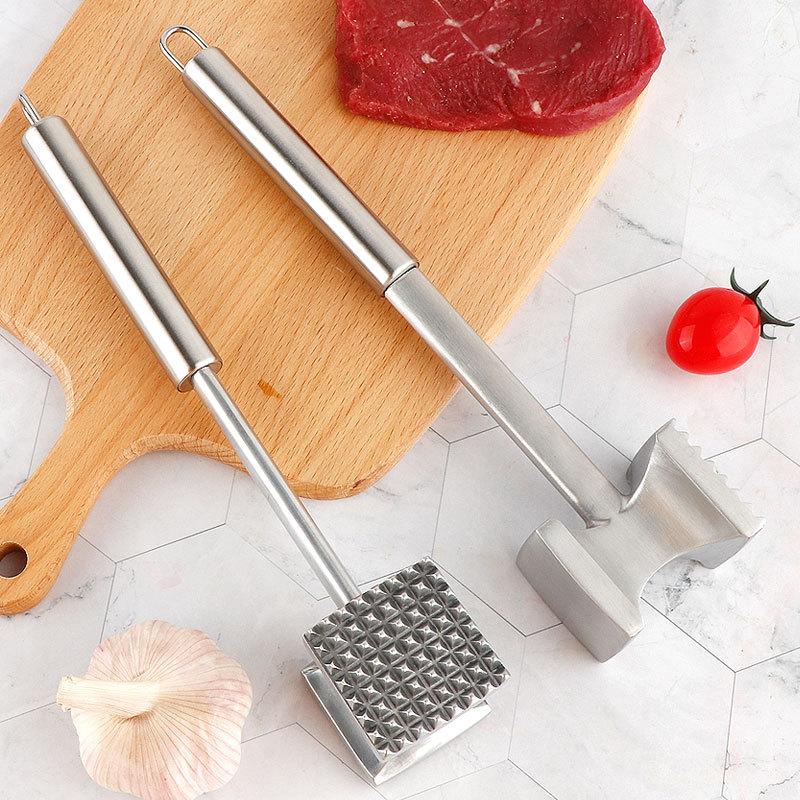 Aluminum Alloy Meat Tenderizer Hammer Mallet Tool for Pounding Beef Steak Chicken Pork Stainless Steel Meat Hammer Kitchen Tools
