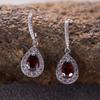S925 Sterling Silver Natural Color Treasure Amethyst Citrine Topaz Earrings Earrings Women'S Factory