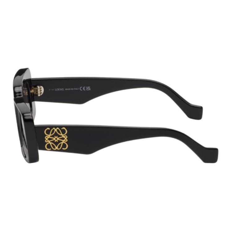 Loewe Side Logo Rectangular Sunglasses Women Sunglasses LW40102F5201A