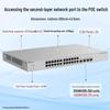 Ruijie RG-NBS3300-24MG4XS-P 24-Port 2.5G Layer 2 Managed PoE Switch