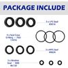 12 PCS Replacement 76975 Seal Kit for 4DNX Pumps Fits for CAT 4DNX25GSI & 4DNX27GSI Pump