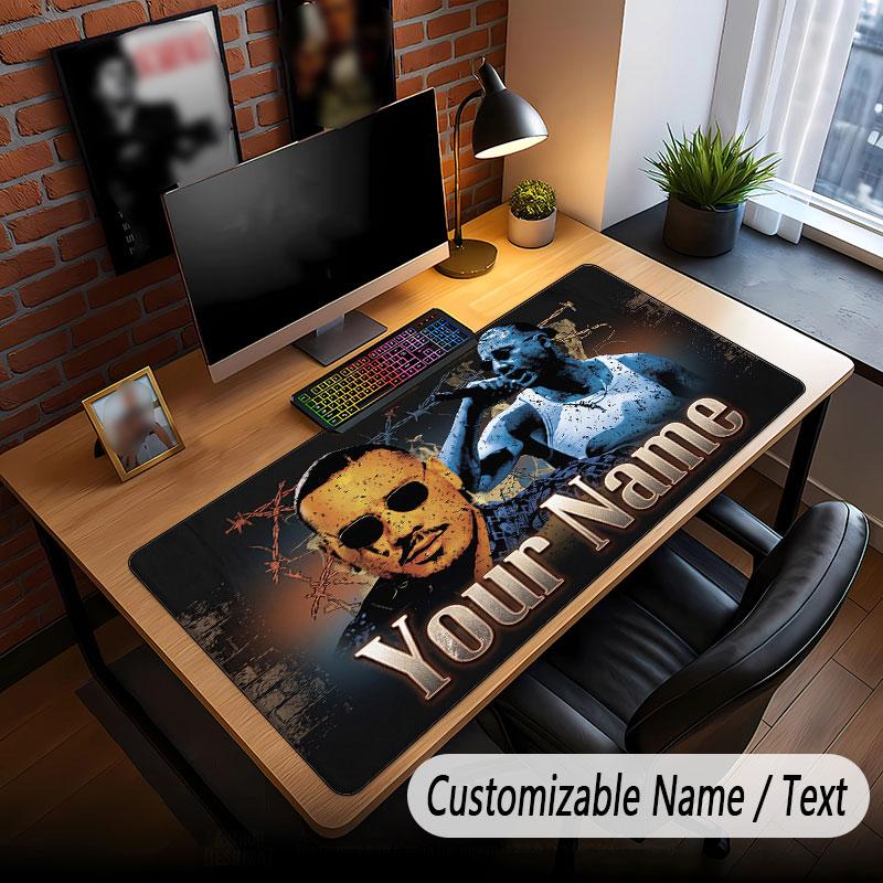 Custom Name Extended Mouse Pad,Apache 207 Gaming Desk Mat For Home Office Desktop Decor