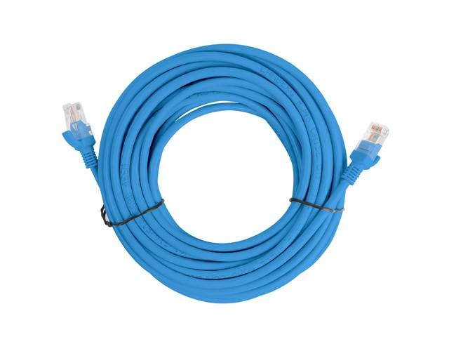 Patchcord Lanberg UTP Kat.5e 15m Niebieski