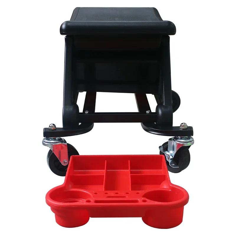 Car Multi-Function NEW Chair Mechanic For Wax Polishing Projects Car Creeper Stool Chair Mobile Creeper Seat Car Wash Supplies
