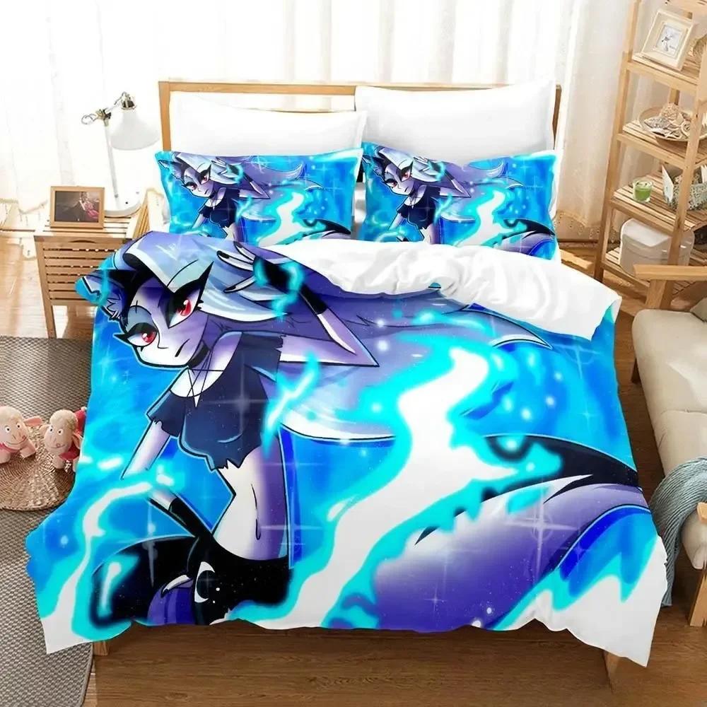 New Blitzo Boss Bedding Set Single Twin Full Queen King Size Bed Set Adult Kid Bedroom Duvet Cover Sets Anime Parure De Lit Bed