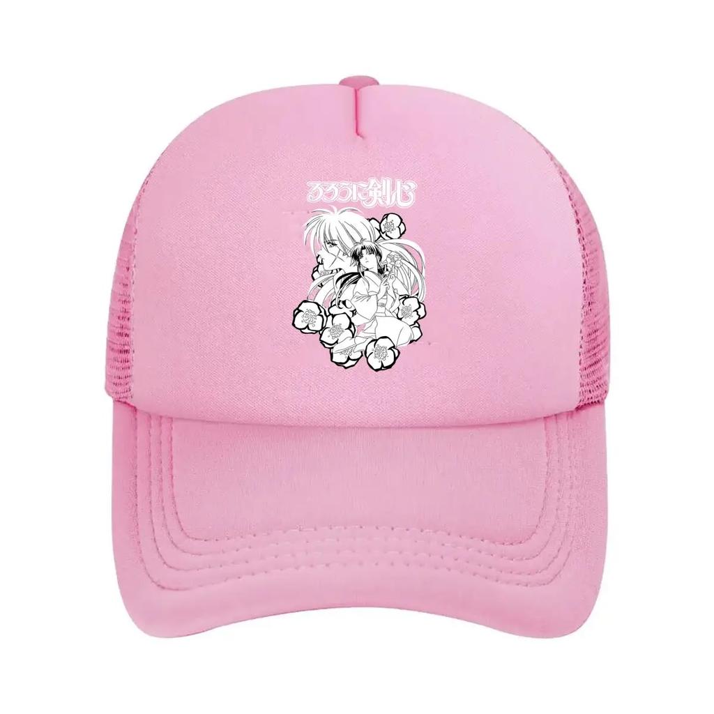 Anime Flowers Artistic - Inspired, Manga Character Design Mesh Baseball Cap