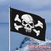 1pc, Outdoor Banner, Pirate Dog Skull Pattern (No Electricity Needed), Perfect for Holidays, Parties, Home And Garden Decor, Parade Decoration, Party