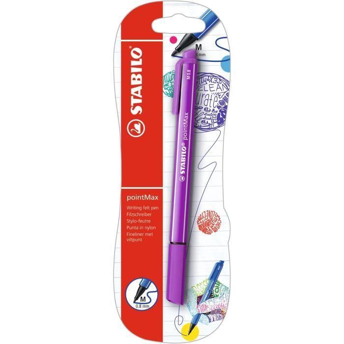 STABILO pointMax - stylo-feutre - lilas