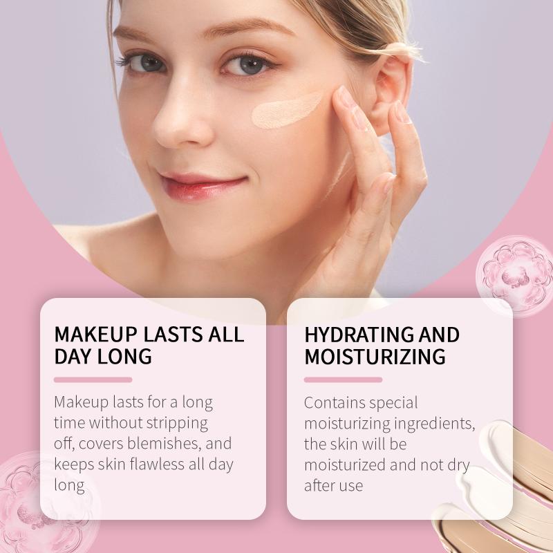 Bambucké máslo Oční korektor Krytí Tmavé kruhy Udržuje hydrataci Rozjasnění pleti Voděodolný Make-up pod oči Korektory
