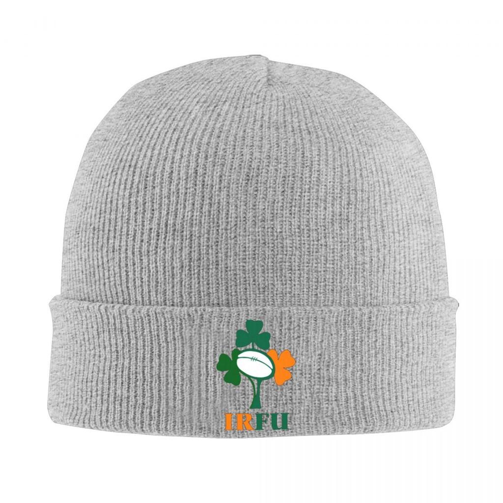 Irland RugbyLAG Varm Stickad Mössa Hip Hop Mössa Höst Vinter Utomhus Mössor för Män Kvinnor Vuxna