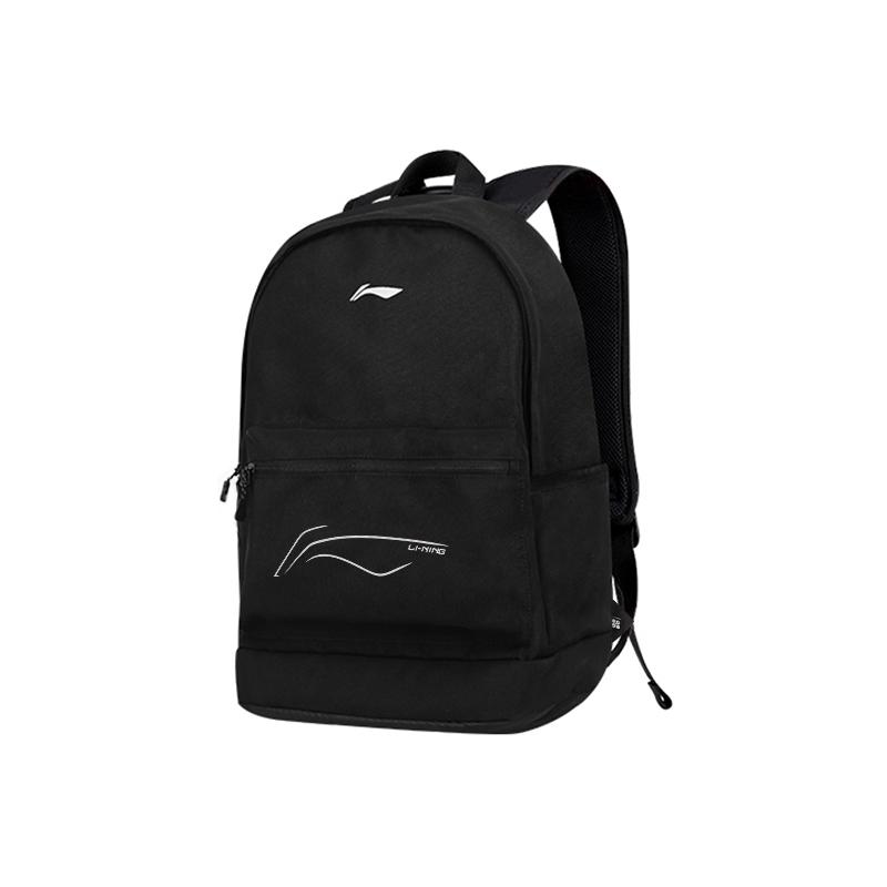 New LiNing Polyester Backpack Regular Unisex Black ABSV313-7