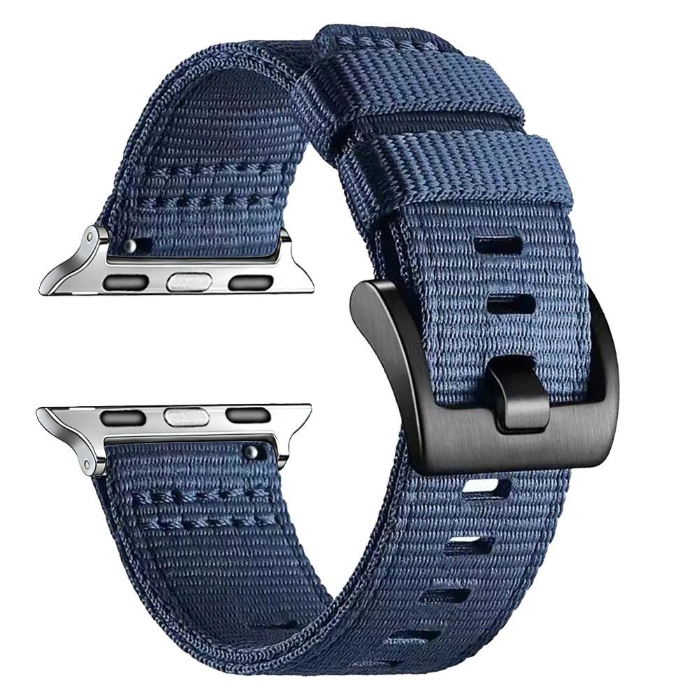Pour bracelets Apple Watch 45mm 46mm Ultra2 3 49mm 42mm iwatch Band S11 46mm Bracelet en toile de nylon Sangle Série 11 10 9 8 7 6 11 SE