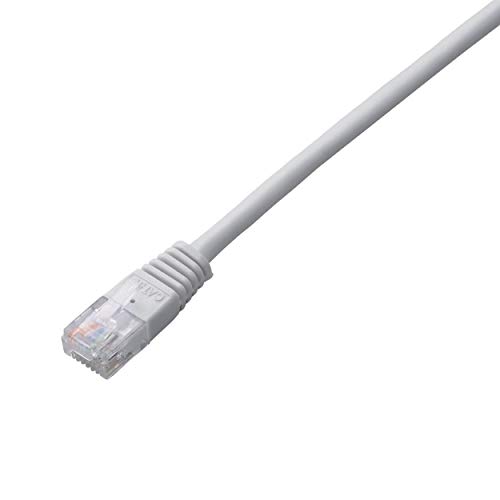 

Elecom LD-CTN/WH50 LAN Cable, 164.0 ft (50 m), CAT5e Compliant, White