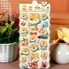 Reusing Tiny Sticker for Phone Case Notebook Handcraft Cute Puffier Sticker for Kids, 3D Design Sticker for Boys Girls