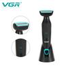 Original VGR V-601 Nuevo Portátil Retro para HOMBRE Multifuncional 2 en 1 Maquinilla de Afeitar IPX4 Lavable Recortador de Nariz Afeitadora para el Hogar y Dispositivo de Depilación