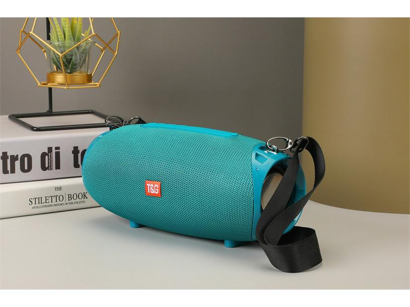 

Водонепроницаемый Bluetooth-динамик TG534: Портативный уличный сабвуфер с двойной диафрагмой и высококачественным звуком, а также функциями карты и вызова. фиолетовый