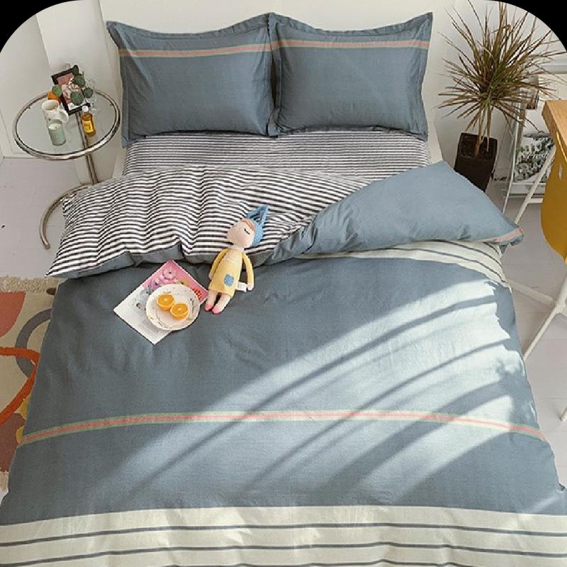 

Grace Full Cotton Printed 4-Piece Bedding Set