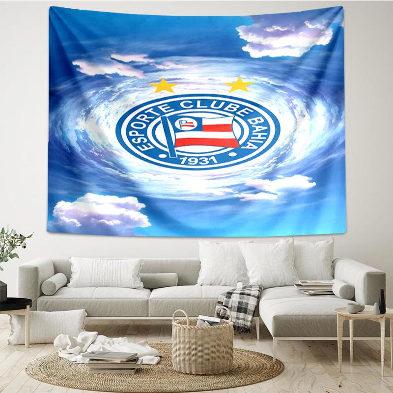 1PC Fc Crest Design Printed Tapestry Room Decoration Wall Hanging for Living Room Bedroom, dormitory, Birthday and Christmas gifts