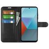 For Xiaomi Redmi Note 13 Pro 5G/Poco X6 5G Case Litchi Texture Leather Phone Shell with Stand