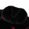 Autumn and Winter Velvet Jacket Wife Long Imitation Fur Large Size Top Women's Thickened Warm Coat