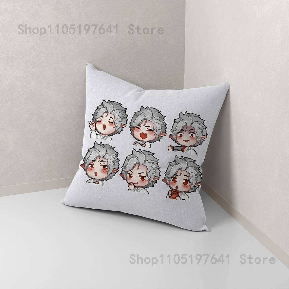 Astarion B-BaldurS G-Gate 3 Pillow Case For Sofa Decor Car Office Room Printing Cushion Cover Decorations and Protector