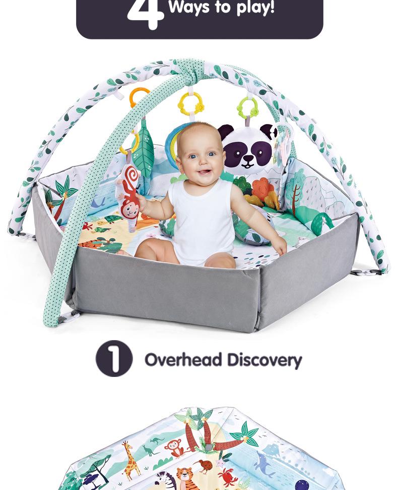 Baby Ocean Ball Fence Gym & Crawling Mat for 0-36 Months