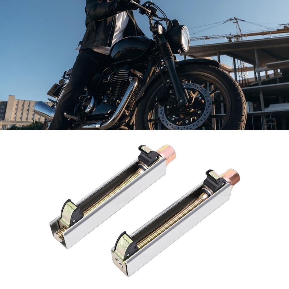 2PCS Carbon Steel Motorcycle Shock Spring Compressor Suspension System Debugging