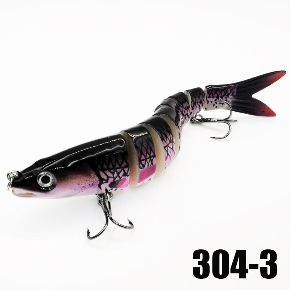Multi-joint Simulation Bait Slow Sink Fishing Bait, Freshwater Seawater Trout Bass Fishing Gear Accessories