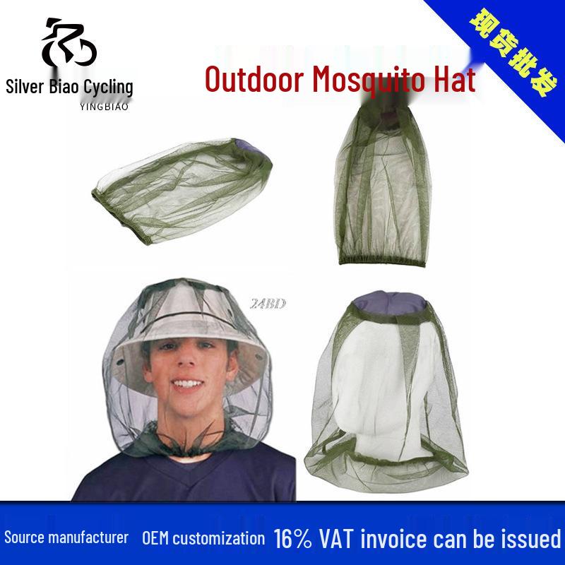 Men's and Women's Outdoor Sun Protection Hat with Mosquito Netting for Fishing and Camping