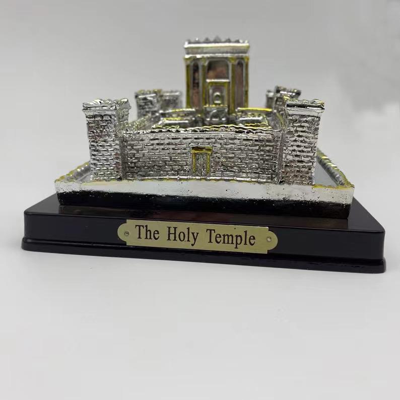 The Holy Temple Israel Je Church Resin Solomon s Temple Jerusalem Decoration Home Decoration Accessories Home Decor