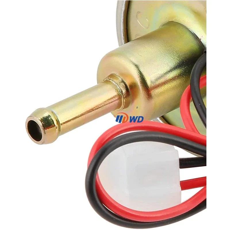

Electric Fuel Pump HEP-02A 12/24V Low Pressure Electric Fuel Pump Petrol Gas Diesel Pump with Install Kit 24V