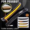 2pcs For Peugeot 3008 5008 Dynamic Turn Signal 2017- 2022 For Citroen C5 Aircross LED Side Mirror Indicator Blinker Light arrow