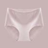 Women's Plus Size Seamless High-Waisted Cotton & Mulberry Silk Antibacterial Tummy Control Butt Lifting Underwear