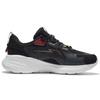 Li Ning SOFT ELEMENT Cushioning Slip Resistant Abrasion Resistant Low top Casual Shoes Men's Black AGLS011-4