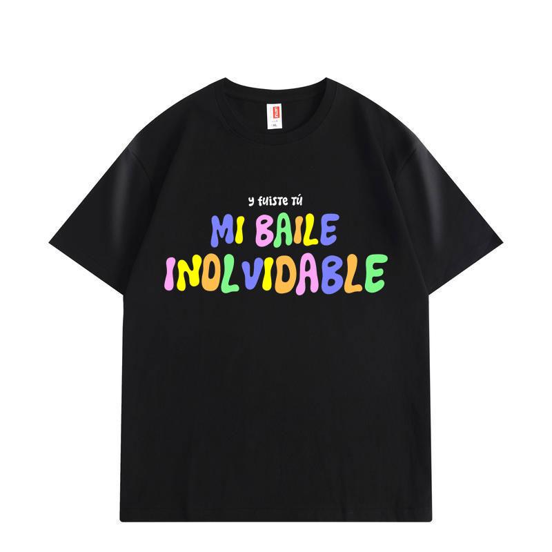 

Rapper Bad Bunny Merch T-shirts Men Women Clothing Harajuku Hip Hop Pop Music T-shirt Fashion Y2k StyleT Shirts S
