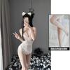 Sexy Underwear Lace Perspective Temptation Sexy Hot Onesie Open Crotch Passion Free Pure Desire Black Silk