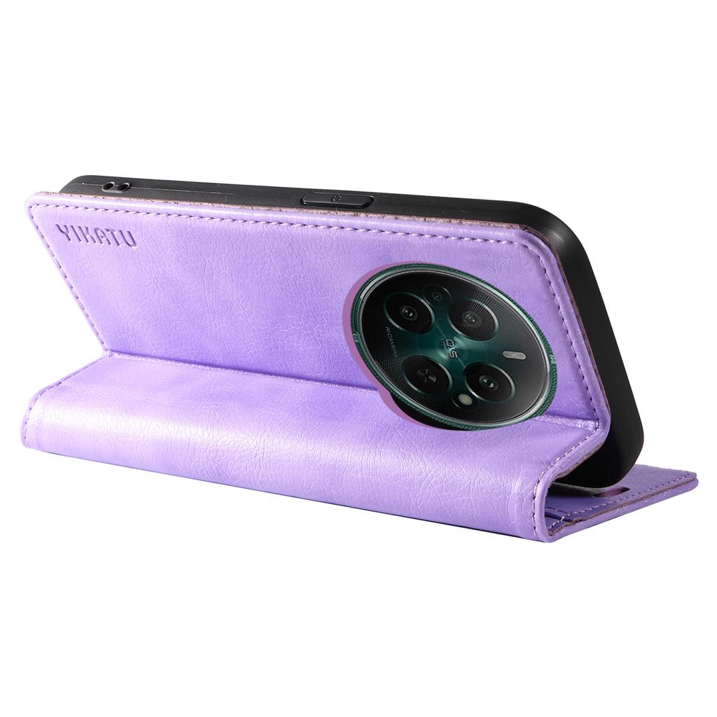 YIKATU YK-006 For Realme Narzo 70 5G/Narzo 70 Pro 5G/P1 5G/12 4G/12+ 5G Case Wallet Litchi Grain Leather Phone Cover