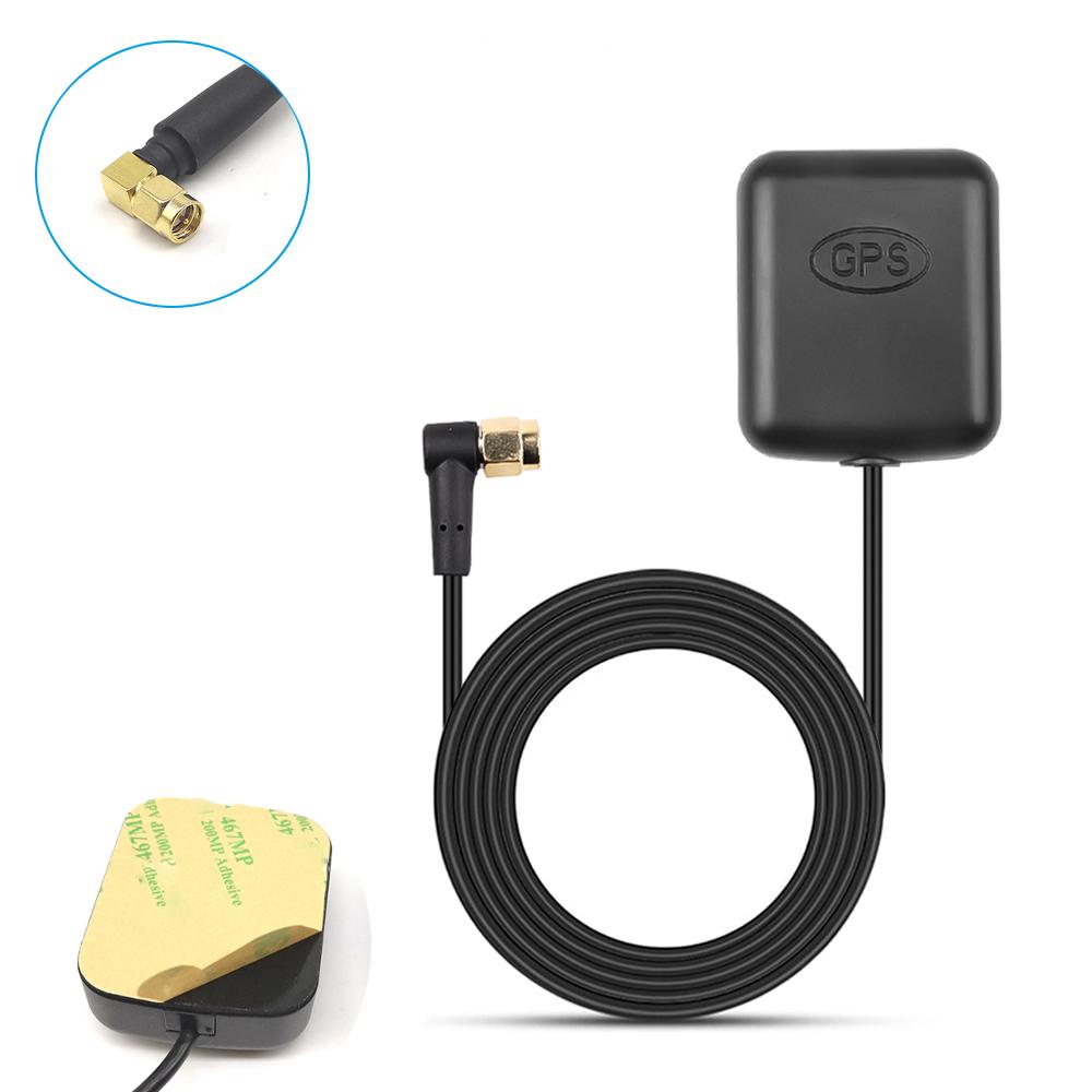 Car GPS Antenna SMA 3M Cable Magnetic Base Car Navigation Radio GPS Navi ANT Receiver Right-hand Polarization GPS Booster